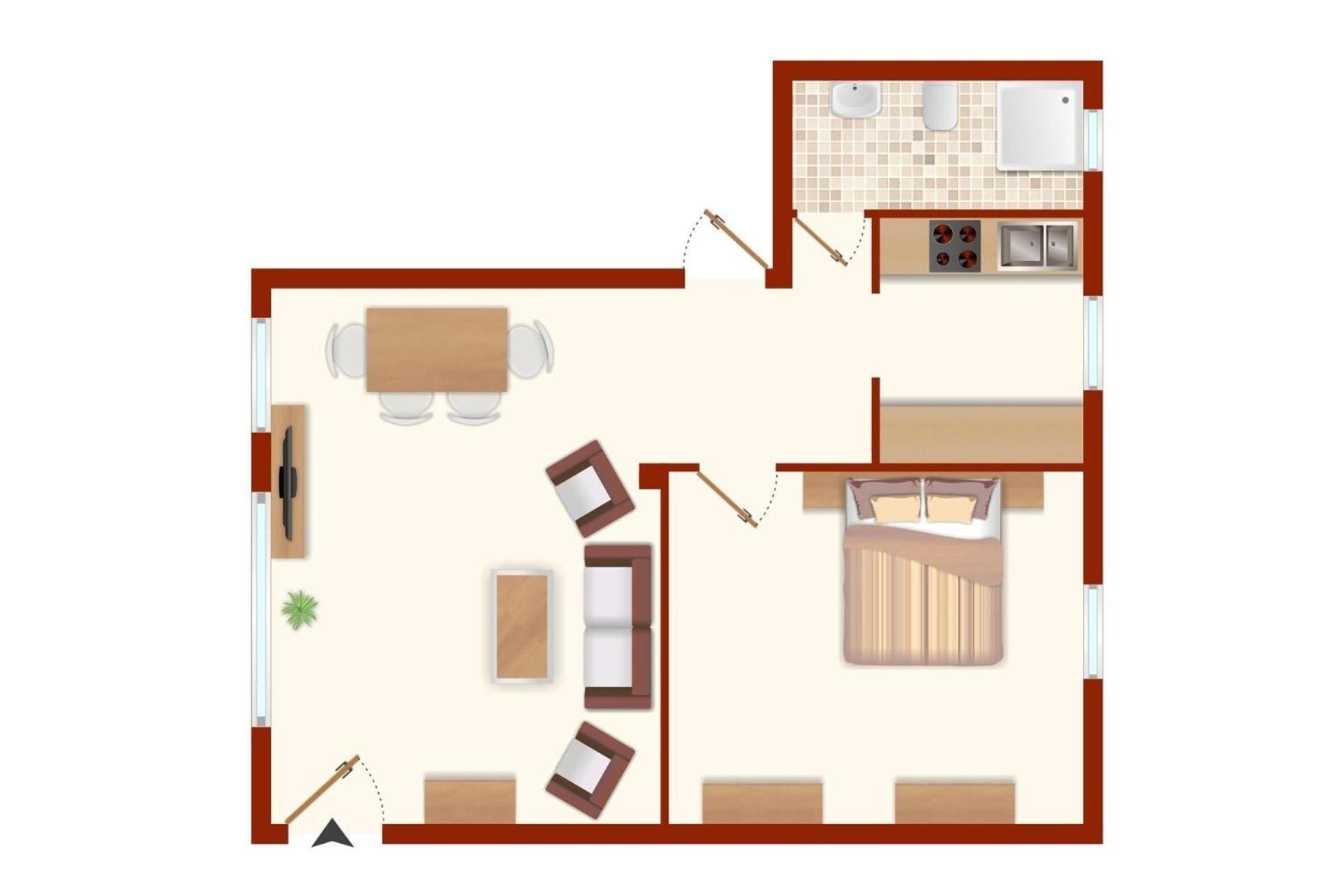 Kliffsegler Apartment ลาเบอ ภายนอก รูปภาพ